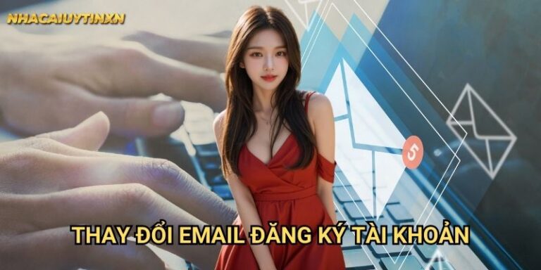 Thay đổi email đăng ký tài khoản nhà cái uy tín xn - Cập nhật an toàn